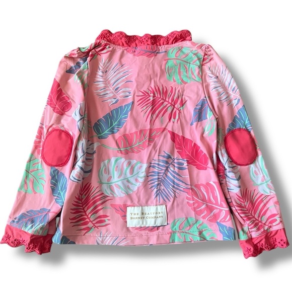 The Beaufort Bonnet Company Rash Guard Swimsuit Top Girls - Picture 4 of 7